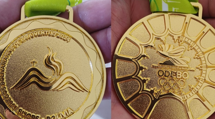 Bolivarianos: cerros Churuquella y Sica Sica adornan las medallas de Sucre 2024