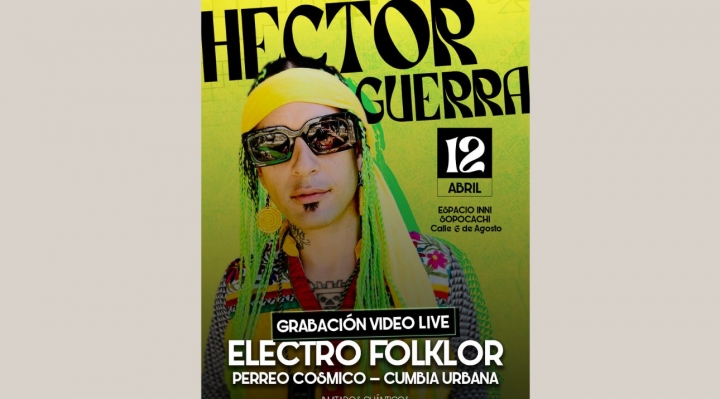 El Electro Folklore será animado este viernes por Héctor Guerra y Donato Espinoza, en el Inni de Sopocachi