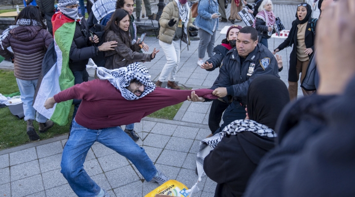 Pese a la represión, crece el apoyo en las universidades de EEUU a la causa de los palestinos