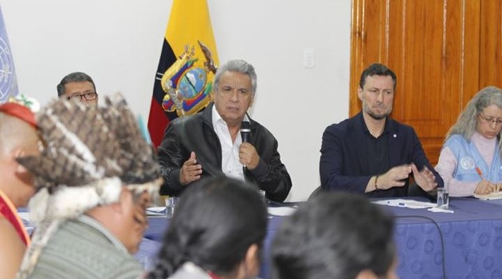 Lenín Moreno derogó decreto que anuló subsidios a combustibles e indígenas levantan protestas