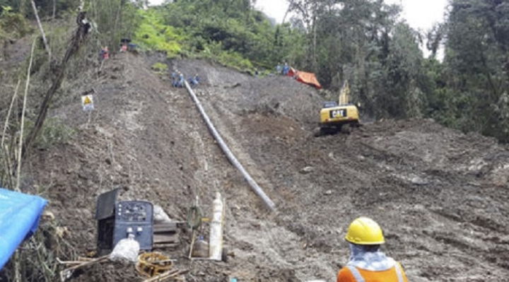 YPFB anuncia inicio de tareas para reconstruir tramo dañado de gasoducto  Carrasco  Cochabamba