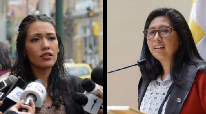 Senadora Copa denuncia hostigamiento de parte de afines a Adriana Salvatierra a quien califica como “radical”