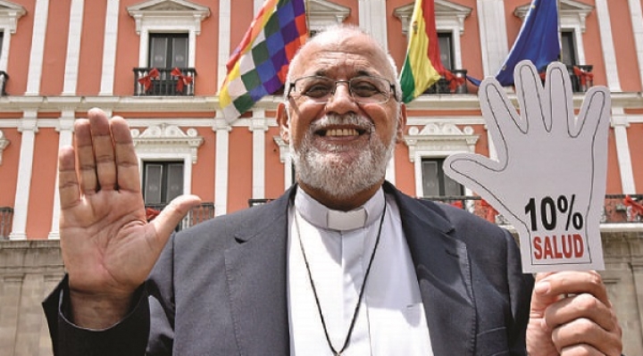 Padre Mateo celebra que Gobierno destine el 10% del PGN para salud