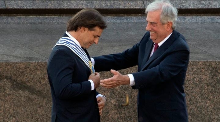 Lacalle Pou asumió Presidencia de Uruguay: "En el Mercosur debemos dejar de lado las cuestiones ideológicas"