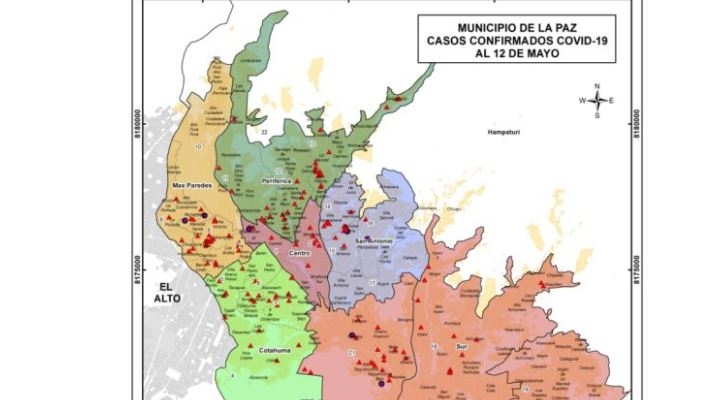 La Paz tiene 101 casos activos; Mallasa, Hampaturi y Zongo mantienen 45 días de silencio epidemiológico