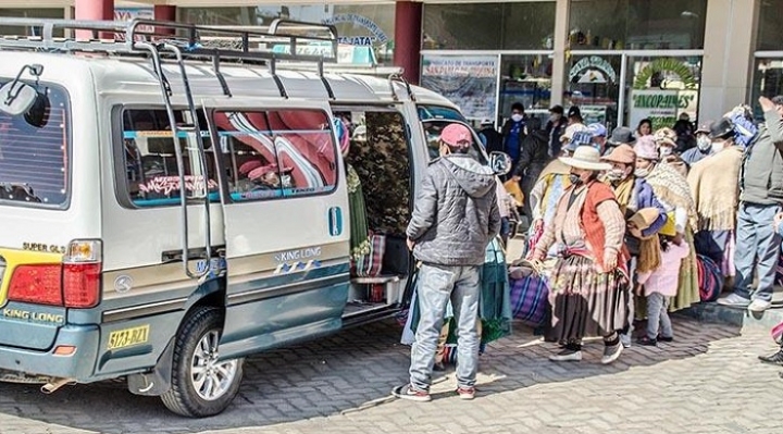 La Paz: Sedes advierte más casos de Covid-19 porque transporte no cumple medidas de bioseguridad