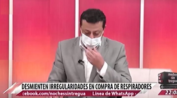 Viceministro de Electricidad admite que para compra de respiradores pidió ayuda a “amigos médicos” 