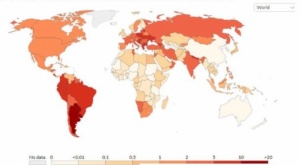 Coronavirus: Argentina hoy es el país con más muertes por millón de habitantes