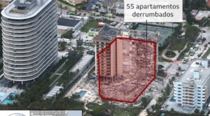 Derrumbe en Miami: cómo el edificio colapsó en tan solo 12 segundos