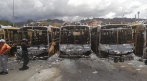 Buses PumaKatari quemados serán restituidos en primer trimestre de 2022