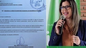 Adriana Pedraza, segunda autoridad del entorno de Jhonny Fernández en renunciar a la Alcaldía