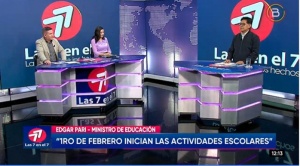 Las clases escolares inician este 1 de febrero, según ministro Pary