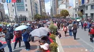 El Magisterio Urbano cumple con el “paro movilizado” a nivel nacional 1