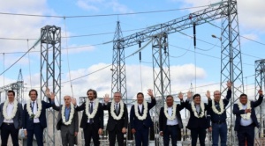 Arce y Fernández inauguran obra de interconexión para exportar electricidad a la Argentina 1