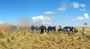 Periodistas rechazan toma de terreno de RTP y radio Metropolitana por parte de avasalladores
