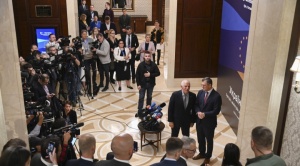 Zelenski se reúne con ministros exteriores de la Unión Europea en Kiev  1
