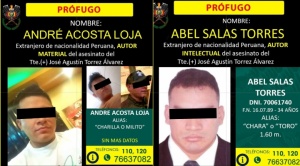 Policía identificó a dos presuntos autores de la balacera que dejó dos muertos en Santa Cruz