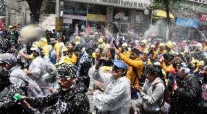 Cerrarán vías para los tres días del carnaval paceño y la Policía desplaza 4 mil efectivos