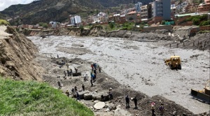 Senamhi emite alerta hidrológica roja hasta el 5 de marzo por riesgo de desborde en los ríos Irpavi y La Paz