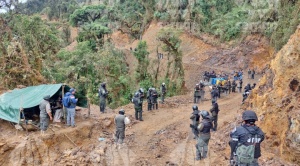 Con apoyo de maquinaria se abría carretera ilegal en área protegida de Cotapata y guardaparques piden garantías