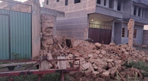 En Sunchupampa, en el municipio cochabambino de San Benito, 18 casas colapsan debido a las lluvias y riada