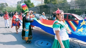 Desfiles escolares en Cotahuma y zona Sur inician conmemoración del Día del Mar