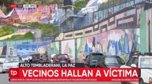 Encuentran a un hombre sin vida y con signos de violencia en Alto Tembladerani