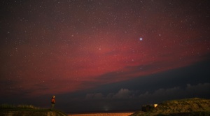 Fotógrafos captan las inusuales auroras australes desde Uruguay 1