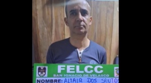 Capturan en San Ignacio de Velasco a brasileño acusado de triple feminicidio en su país 1