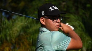 Golf: boliviano Vicente Quiroga sube al primer puesto en el Sudamericano Juvenil 1
