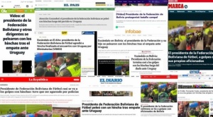 Sobre el incidente de Costa: “Atención Conmebol”, “Batalla campal”, “Escándalo”, “Bochorno” 1
