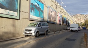 Alcaldía cierra un tramo del carril de bajada de la av. Costanera por estudios en la plataforma vial  1