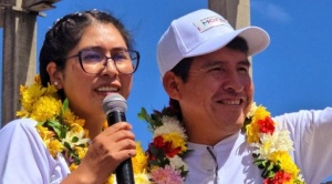 Reportan que Eva Copa y Damián Condori conformarán binomio para las elecciones generales 1