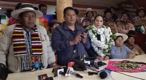 Concejala Alanoca es proclamada como candidata a la vicepresidencia por el evismo 1