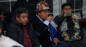 El presidente Arce es candidato a senador por La Paz 1
