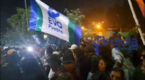 Con un mitin en La Paz, militantes del Evo Pueblo inician movilizaciones 1