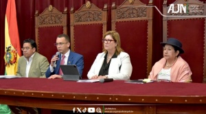 En visita a Bolivia, Presidenta de la  Corte IDH dice que toma de la justicia  es un modus operandi contra la democracia 1