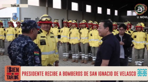 El fuego se reduce en Sama; Calvimontes prevé que incendio esté controlado hasta el lunes