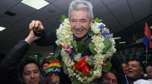 José Luis Paredes: "He venido expresamente a apoyar a mi hijo, para que ojalá sea elegido"