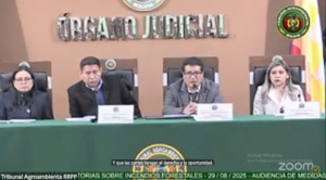 Tribunal Agroambiental reactiva medidas  cautelares contra los incendios forestales