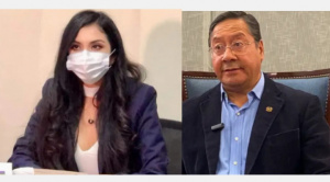 Por orden de la Fiscalía, mujer que demandó a Arce se tomará muestras de ADN junto con su hijo