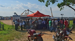 Campesinos anuncian toma de pozos petroleros en Yapacaní por falta de combustible