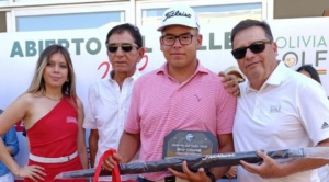 Golf: Vicente Quiroga triunfa en Scratch y marca récord