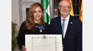 Carla Tejerina recibe la Cruz de la Orden del Mérito Civil por decreto del Rey Felipe VI