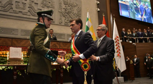 Vea las fotografías de la posesión del presidente Rodrigo Paz y del vicepresidente Edmand Lara