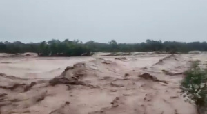 Declaran  alerta roja por turbión en el río Piraí en Santa Cruz