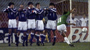 Un gol de Erwin Sánchez, el único de Bolivia a Japón hasta ahora