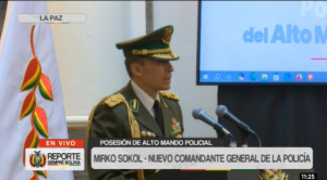 Nuevo Comandante General de la  Policía centra su discurso en la  lucha contra la corrupción 