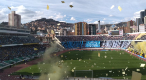 The Strongest vs. Bolívar: la fiesta del clásico no logra llenar el estadio