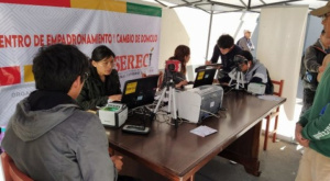 Serecí habilitará 68 megacentros y 350 puntos móviles para empadronamiento masivo